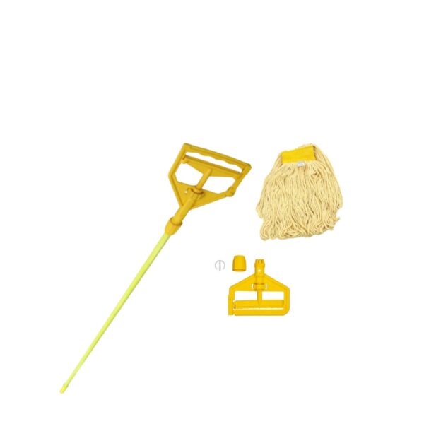 Trapeador con mopa