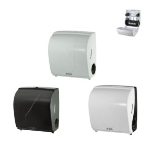 Toallero compacto en espiral autocorte