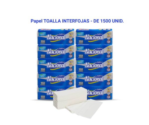 TOALLAS INTERFOLIADAS CELULOSA